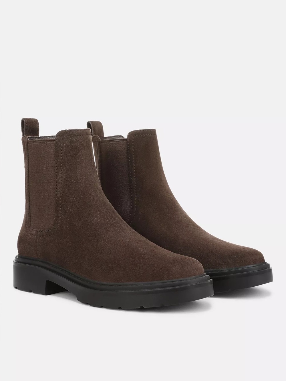 VINCE PINECREST II SUEDE LUG SOLE BOOTS TRUFFLE 9.5 - Picture 3 of 12